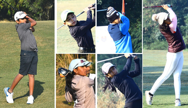 Mahreen Rana Mahreen, Ranveer, Adit and Kriti impress in final leg of US kids Golf ...
