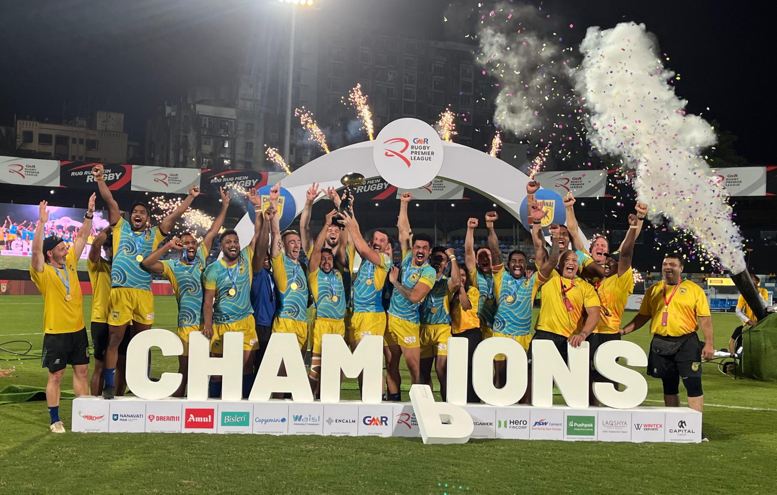 Chennai Bulls Create History; Claim Maiden GMR Rugby Premier League ...